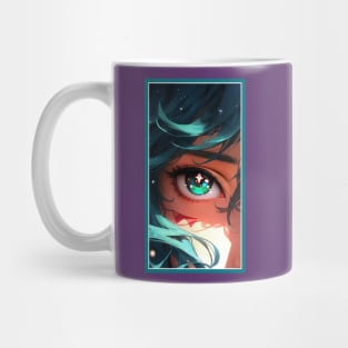 Anime Girl Eye | Quality Anime Artwork | Anime Aesthetic | Manga Anime Art Mug